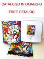 Paul Kostabi (1962) & Giuseppe Fortunato (1956) - KF1625, Antiquités & Art, Art | Peinture | Moderne