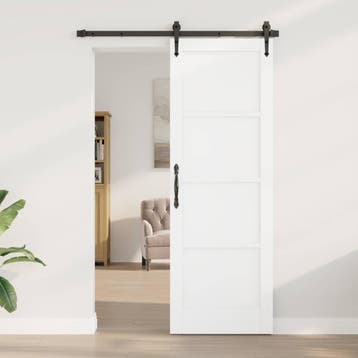 vidaXL Interne Deur 73,5 x 211 cm Multiplex Wit, Doe-het-zelf en Bouw, Deuren en Vliegenramen, Verzenden, Nieuw