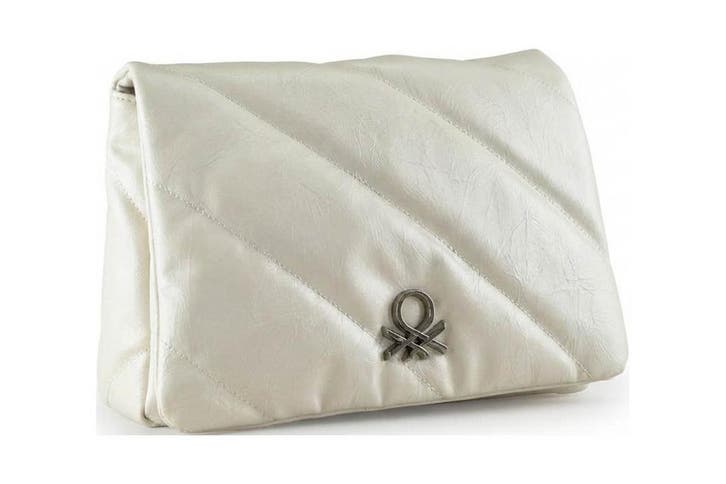 Sisley Schoudertas Wit, Handtassen en Accessoires, Tassen | Damestassen, Wit, Zo goed als nieuw, Verzenden