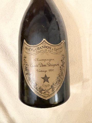 1990 Dom Pérignon - Champagne Brut - 1 Bouteille (0,75 l), Nieuw