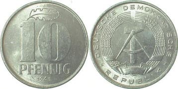 10 Pfennig Ddr 1963a, Verzenden, België