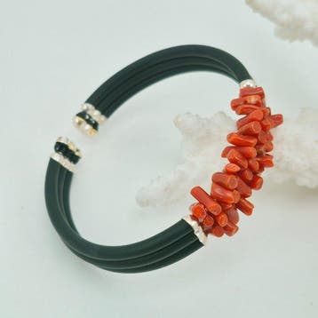 Koraal - Zilver, Zonder reservering - Armband - CORALLO, Nieuw