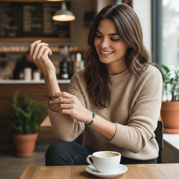 Zonder minimumprijs - Armband - 18 karaat Geel goud Parel -, Handtassen en Accessoires, Nieuw