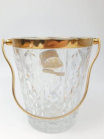 Val Saint Lambert - Vase (2) - Cristal - shaker à cocktail,