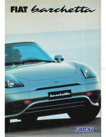 1998 FIAT BARCHETTA BROCHURE DUITS