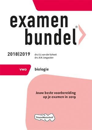 Examenbundel vwo Biologie 2018/2019 9789006429510, Verzenden