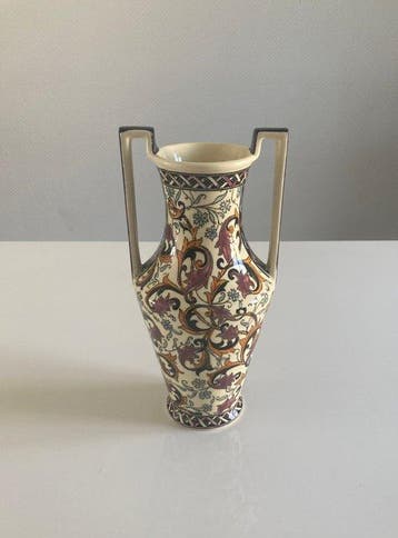 Gien France - Vaas - Middeleeuwen - Creamware - Vaas amfoor