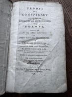 John Robinson - 1798 Extremely rare -Proofs of a Conspiracy
