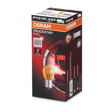 Osram PY21W Gloeilamp BAU15s Truckstar Pro 10 Stuks, Verzenden, Nieuw