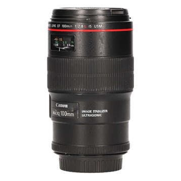 Canon EF 100mm f/2.8L Macro IS USM met garantie, Ophalen of Verzenden, Gebruikt