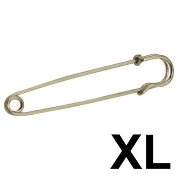 Fako Bijoux - Sierspeld / Sjaalspeld - Classic XL - 89mm -, Verzenden
