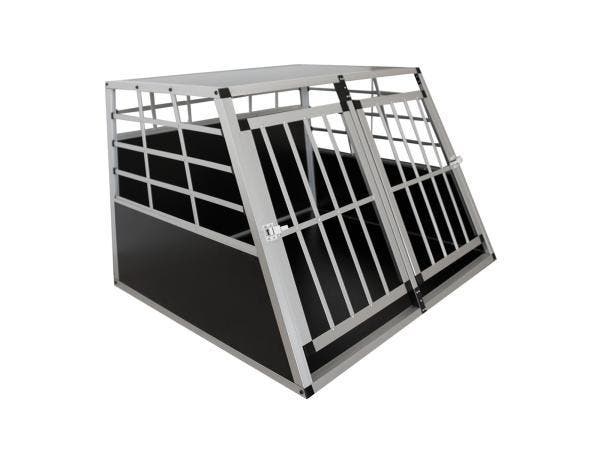 Veiling - Hondentransportbox aluminium XL 96 x 90 x 71 cm, Dieren en Toebehoren, Hondenbenches, Nieuw