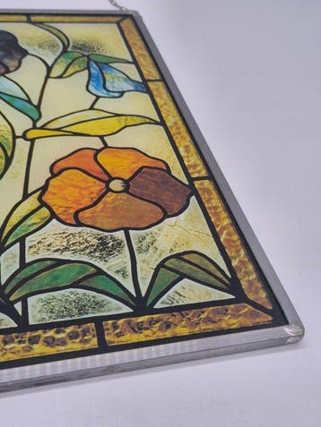 Décoration murale - Vue de fenêtre Art nouveau avec décor