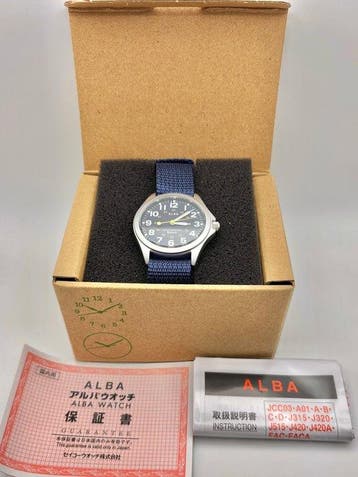 Seiko - ALBA AQPK402 - Zonder minimumprijs - Military Style