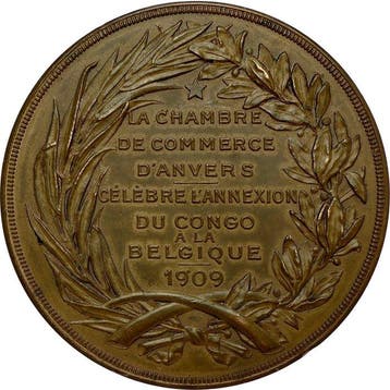 Belgisch-Congo. Medal Antwerp Chamber of Commerce
