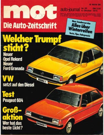 1976 MOT AUTO JOURNAL MAGAZINE 20 DUITS, Ophalen of Verzenden, Nieuw