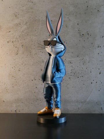 Figuur - Bugs Bunny 008 - One of One - PLA