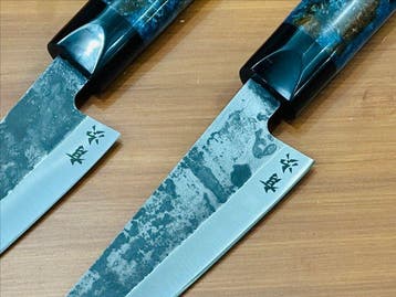 Keukenmes - Kiritsuke - Ambachtelijke Kiritsuke-messenset