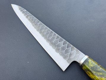 Custom Hand-Forged Premium Chefs Knife - Tafelmes - Staal,