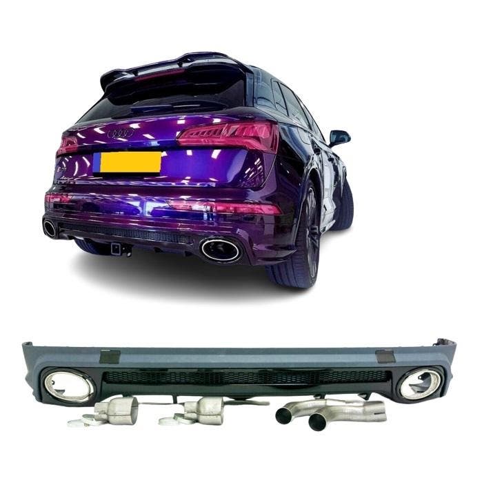 Diffuser | geschikt voor Audi | Q5 17-21 5d suv | pre-faceli, Auto diversen, Tuning en Styling, Verzenden