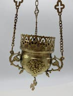 Lampe de sanctuaire - Bronze, Laiton, Antiquités & Art