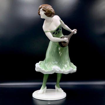 Rudolf Marcuse - Rosenthal - Art Deco - Cabaret (41 cm) -