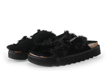 Colors of California Slippers in maat 41 Zwart, Slippers, Verzenden, Zwart, Zo goed als nieuw
