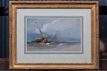 Eugene Isabey (1803-1886) - Marine - NO RESERVE