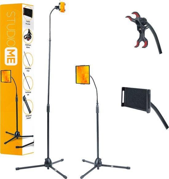 2dekans | Studio Me telefoon houder - 75 cm - Zwart -, Telecommunicatie, Mobiele telefoons | Toebehoren en Onderdelen, Ophalen of Verzenden