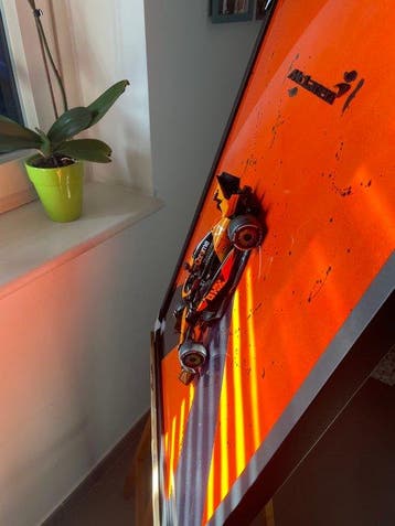 McLaren MCL38 - Gp Miami 2024 - Cars Art Design - 1:18 1:18