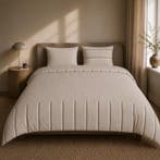 Mexx Home dekbedovertrek - beige - 2-persoons | 240 x, Huis en Inrichting, Verzenden, Nieuw