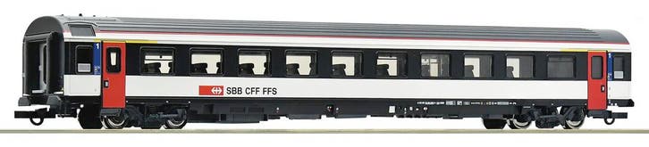 roco 74475 HO Reizigersrijtuig 1e klas, SBB, Hobby en Vrije tijd, Modeltreinen | H0, Gelijkstroom, Overige typen, Nieuw, Overige merken