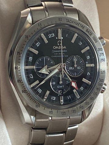 Omega - Speedmaster Co-Axial - GMT - 35815000 - Heren - 2006