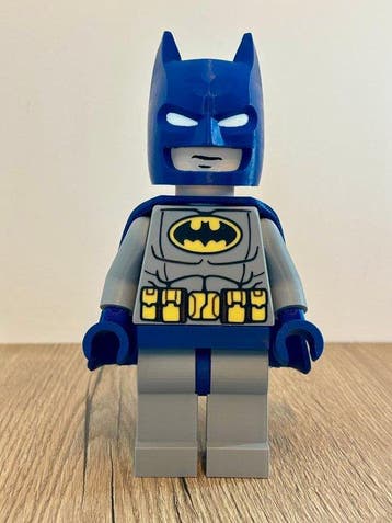 Fait maison - (MOC) Minifigure LEGO - 21 cm – Design Batman, Nieuw