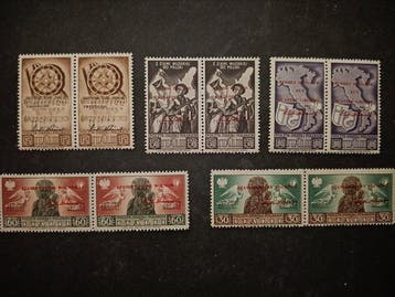 Italie 1946 - Timbres du Corps polonais surimprimés