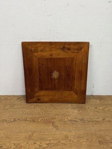 Gebruikte Massief Houten Tafelblad (80x80 cm) - TB1152, Huis en Inrichting, Ophalen, Nieuw