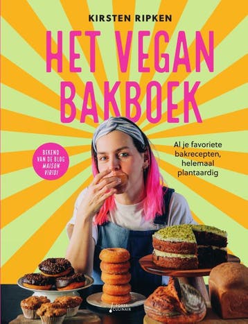 Het vegan bakboek 9789000386987 Kirsten Ripken, Verzenden, Zo goed als nieuw, Kirsten Ripken