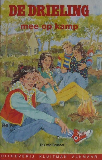 De drieling mee op kamp / Kluitman suksesserie / 19 Brussel, Verzenden, Brussel