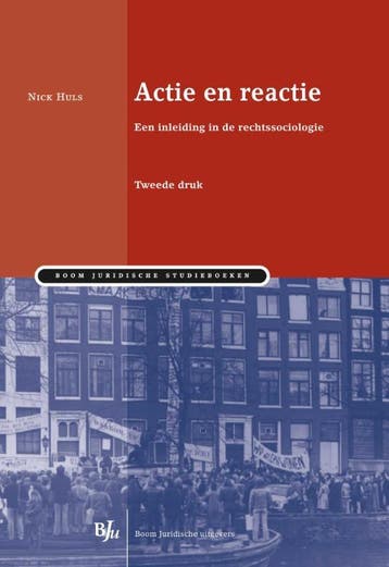 Actie en reactie / Boom Juridische studieboeken Nick Huls, Livres, Verzenden, Nick Huls