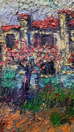 Dino Costantini (1940-2004) - Primavera a Burano, Antiek en Kunst