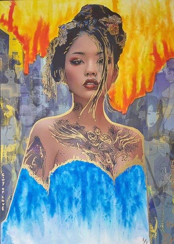 Yorokobi (XX-XXI) - GEISHA CITY OF LOVE (unik hand