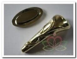 Corsagehouder Boutonnière Calla Vine Goud