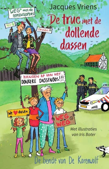 De truc met de dollende dassen / De bende van De Korenwolf, Verzenden, Jacques Vriens