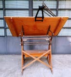 P.Resta - Tekentafel - Hout, Metaal