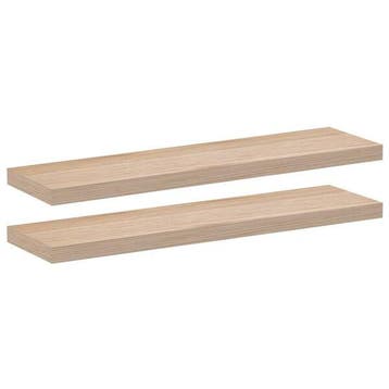 Lot 2 etageres chene 90x23cm - Retour client, prix reduit, Verzenden, Nieuw
