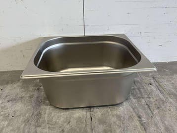 HCB, bac Gastronorm en acier inoxydable, bac GN 1/2,, Verzenden