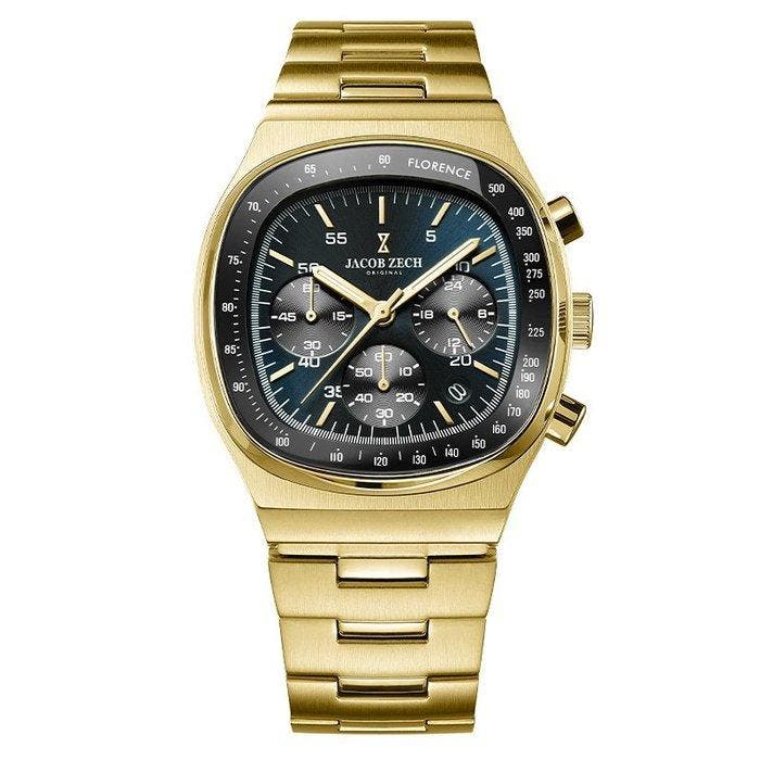 Jacob Zech - Florence - Zonder minimumprijs - Heren - 2022, Bijoux, Sacs & Beauté, Montres | Hommes