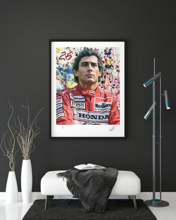 Artist Raffaele De Leo - Ayrton senna V5 -/30 2025 - Ayrton, Nieuw