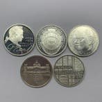 Allemagne. Coleção de 5 moedas comemorativas de 5 Deutsche