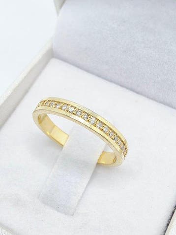 Zonder minimumprijs - Ring Zilver - 0.27ct. tw. Diamant